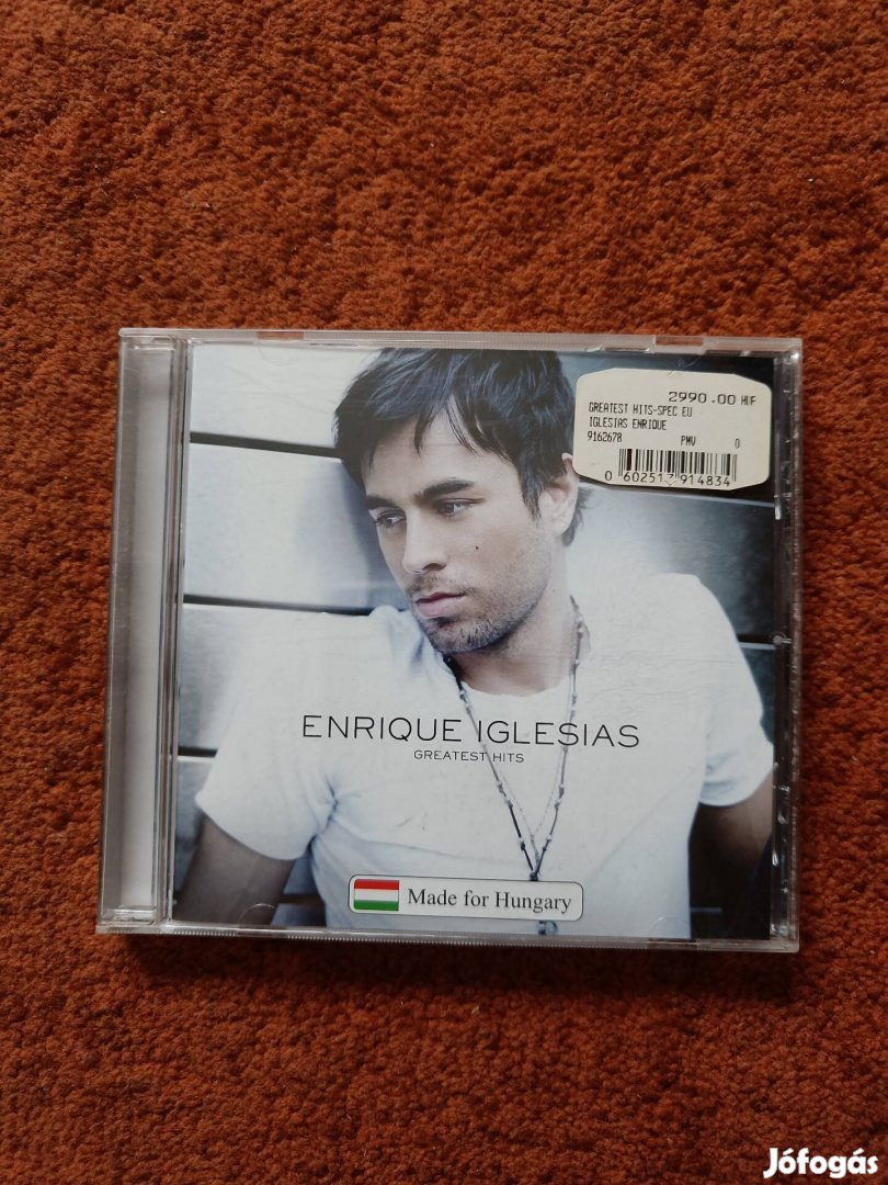 Enrique Iglesias - Greatest Hits című cd 