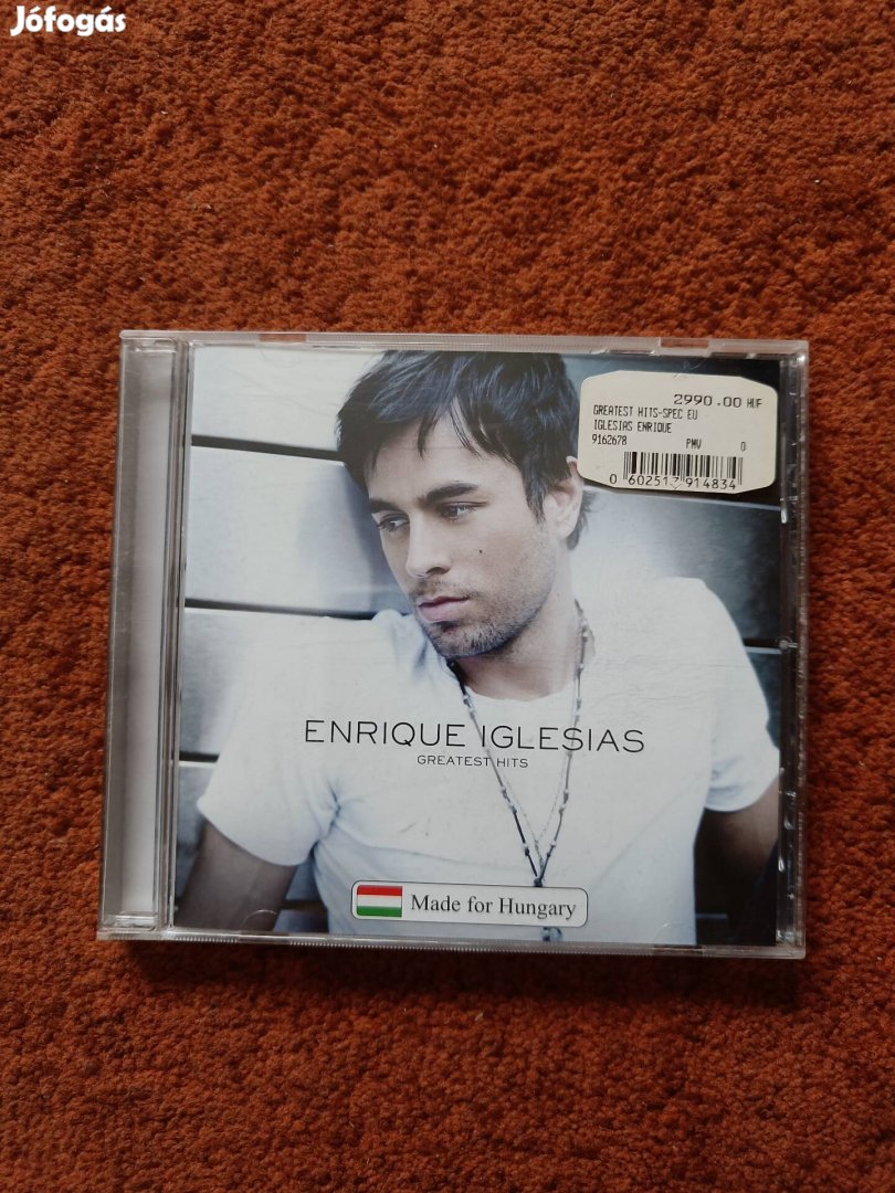 Enrique Iglesias - Greatest Hits című cd 