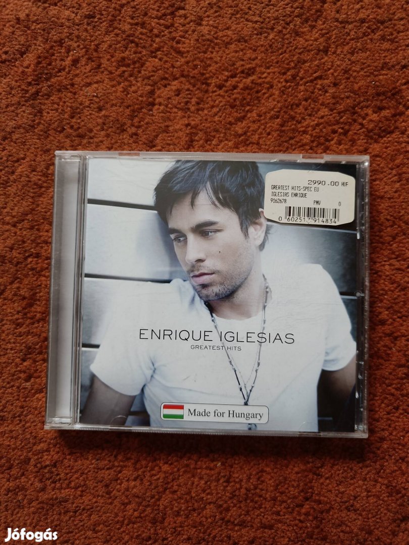 Enrique Iglesias - Greatest Hits című cd 