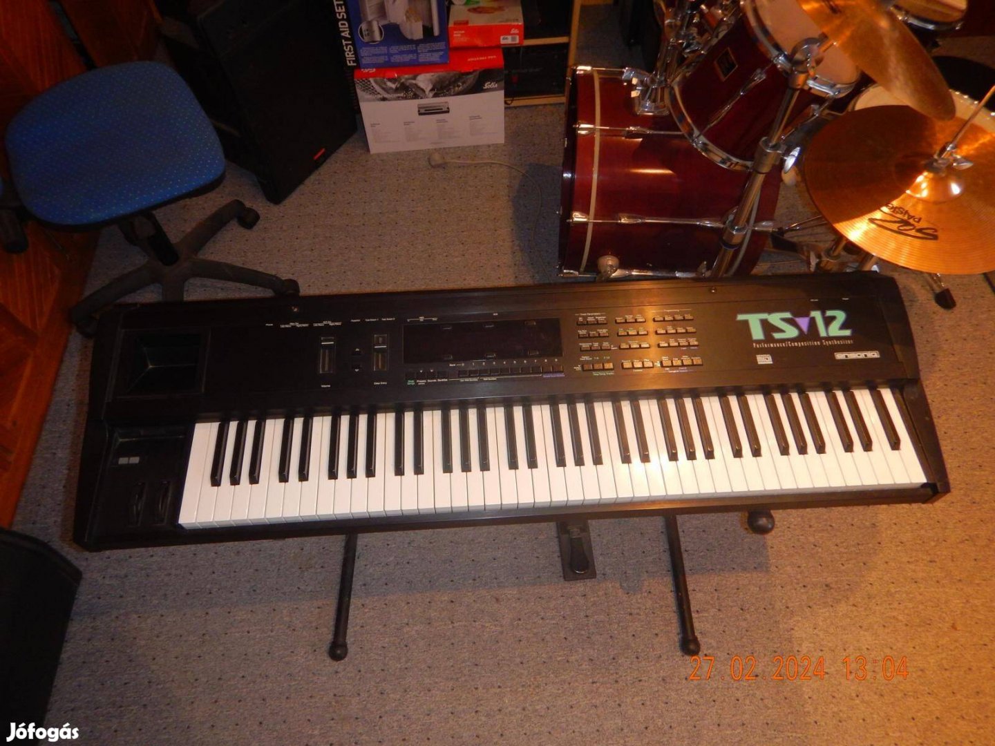 Ensoniq TS 12 "komponálós" szintetizátor profiknak