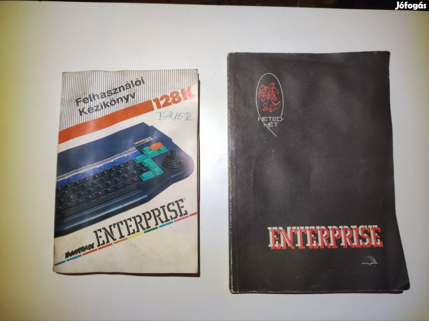 Enterprise könyvek, felhasználói kézikönyv