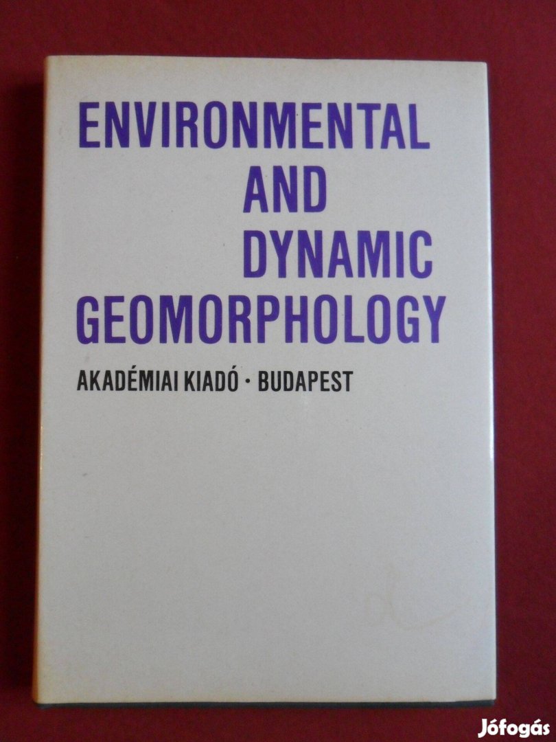 Environmental and dynamic geomorphology (Pécsi Márton)