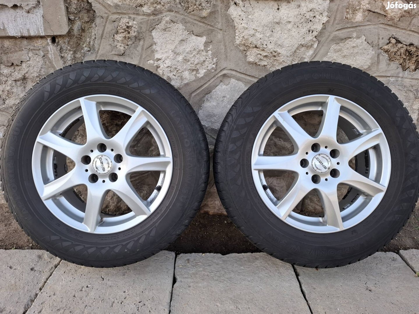 Enzo 5x105 6,5x16 alufelni 215/65 R16 téli