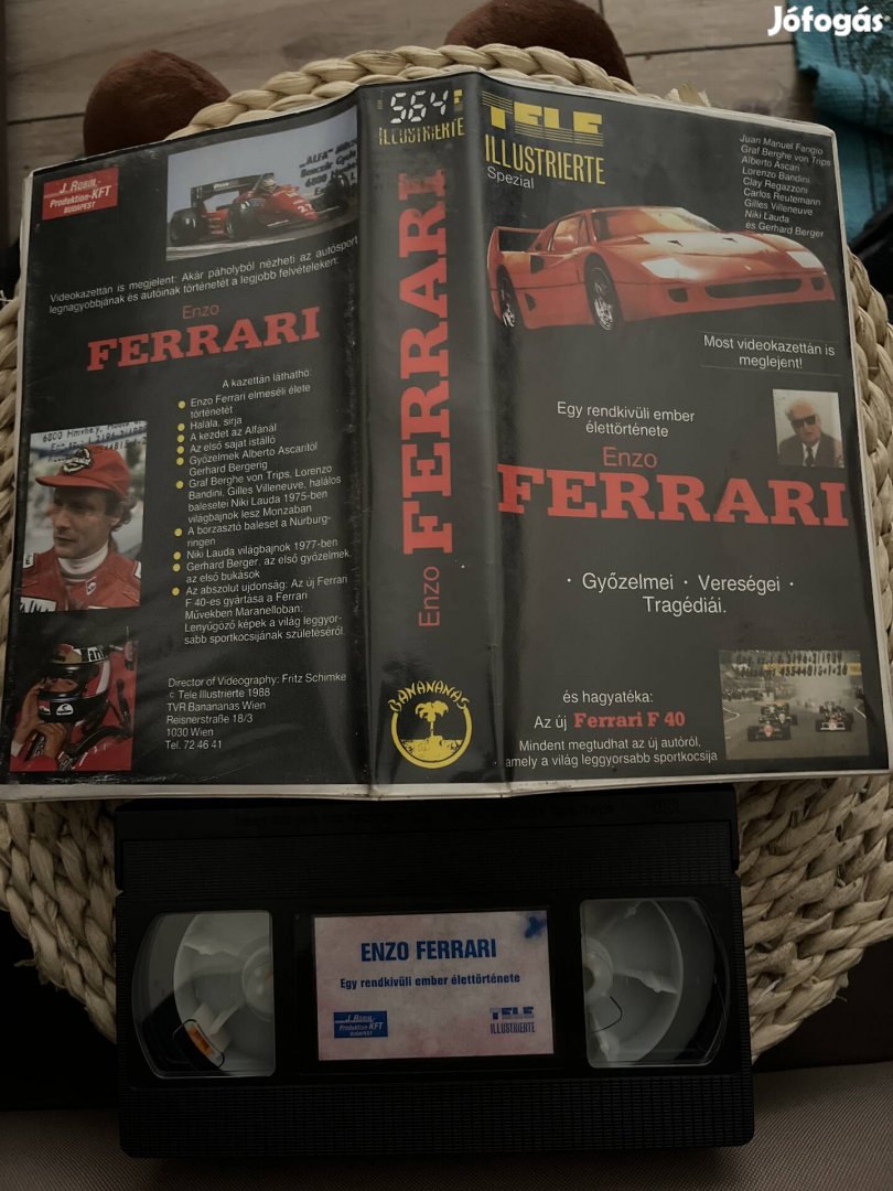 Enzo Ferrari vhs