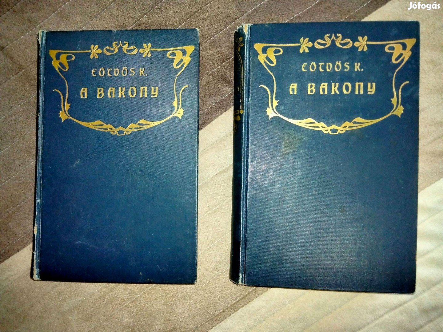 Eötvös Károly : A Bakony I-II. (1909-es Révai testvérek kiadása)