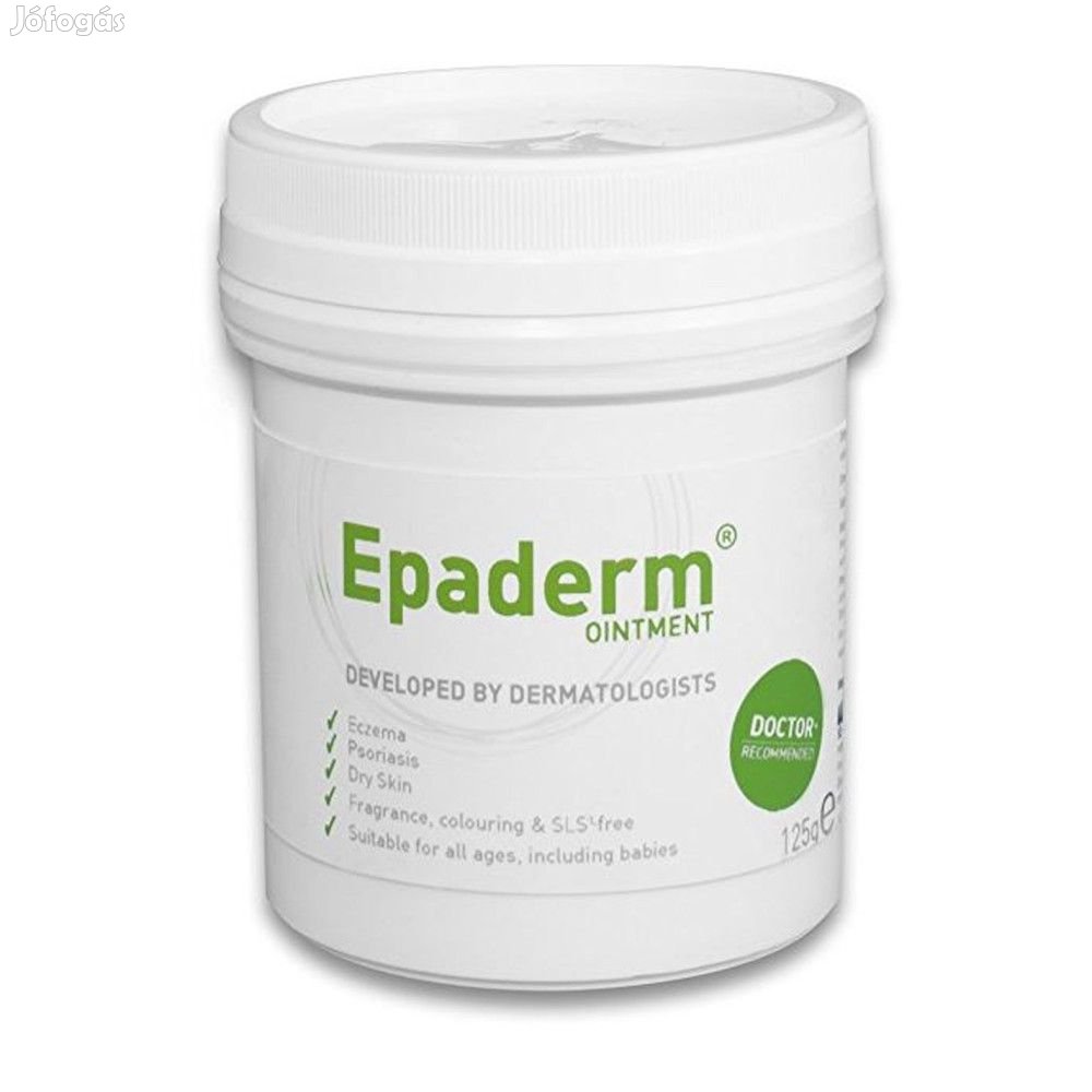 Epaderm Kenőcs 125g - lágyító, bőrtisztító és fürdő-adalék