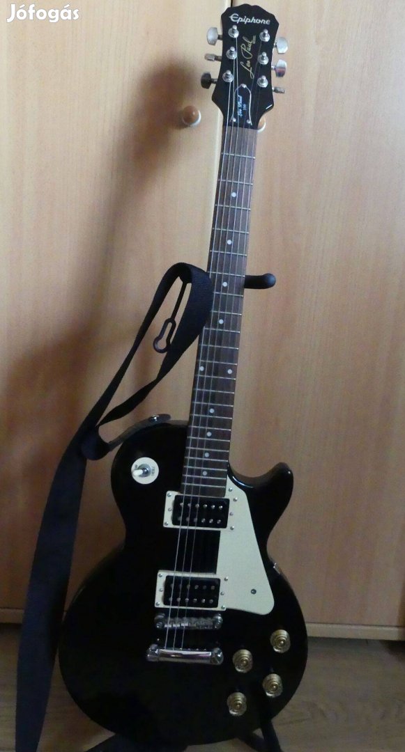 Epiphone LES Paul 100 Ebony Black gitár