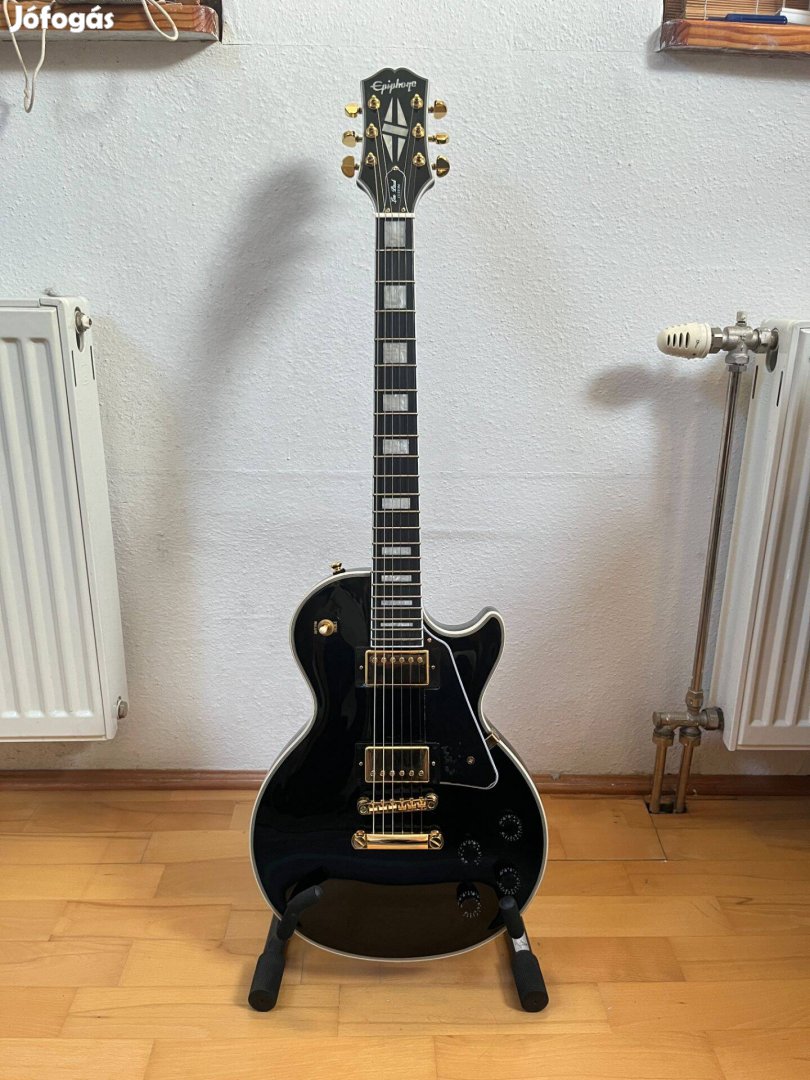 Epiphone Les Paul Custom Ebony gitár