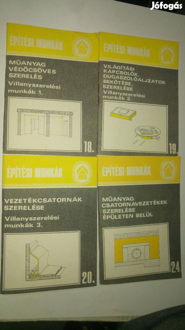 Építési munkák - 18. -19. - 20. -24. szám