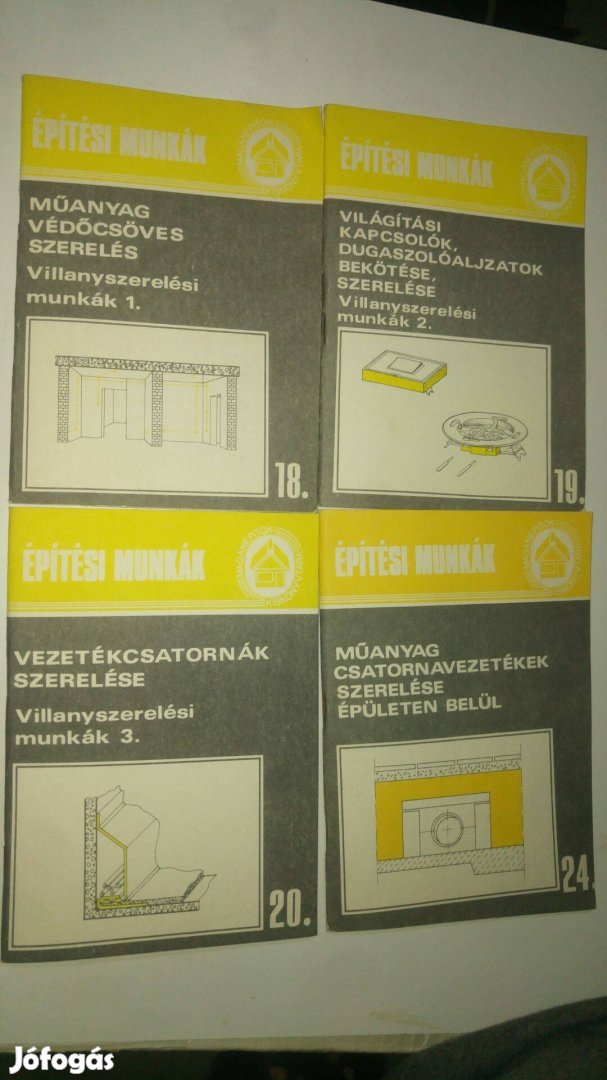 Építési munkák - 18. -19. - 20. -24. szám