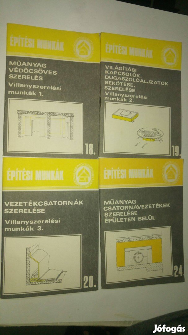 Építési munkák - 18. -19. - 20. -24. szám