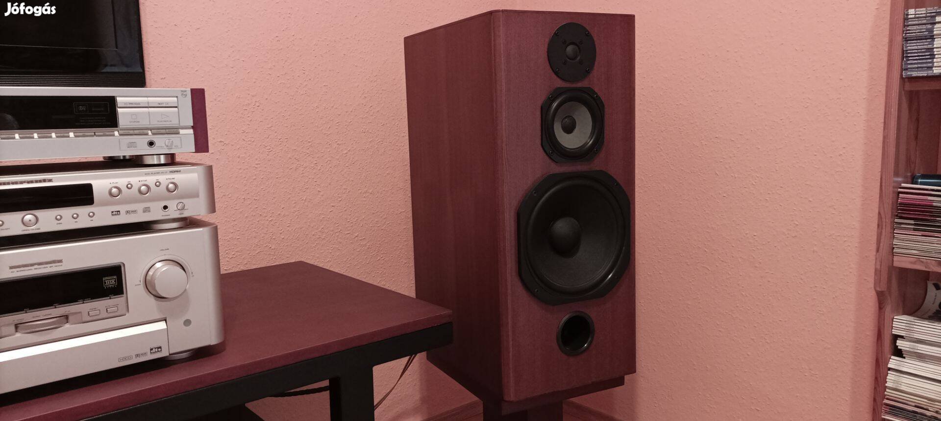 Épített hangfal pár (Visaton,Focal,Seas)