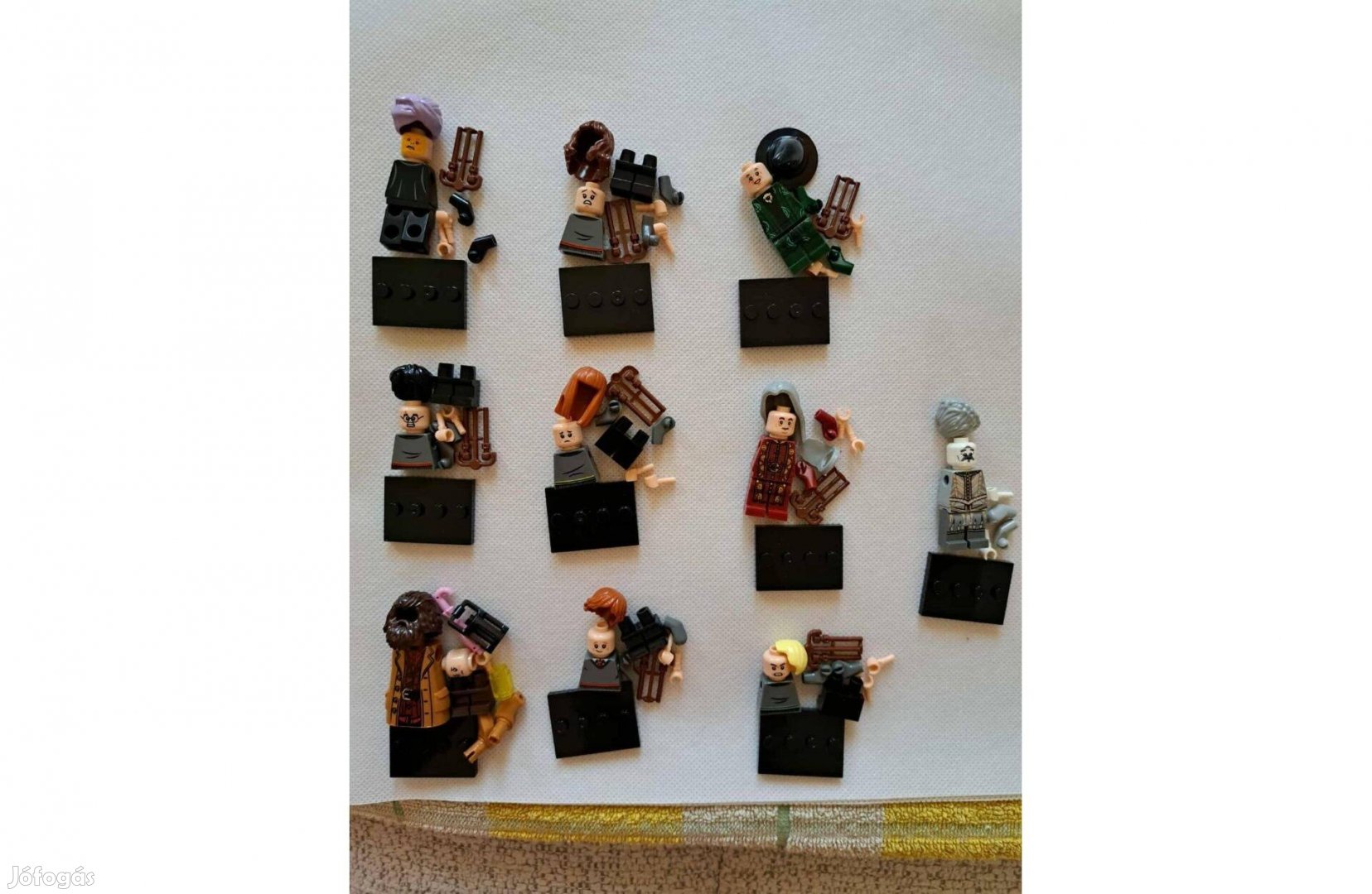 Építhető 10 darabos figura készlet/Harry Potter
