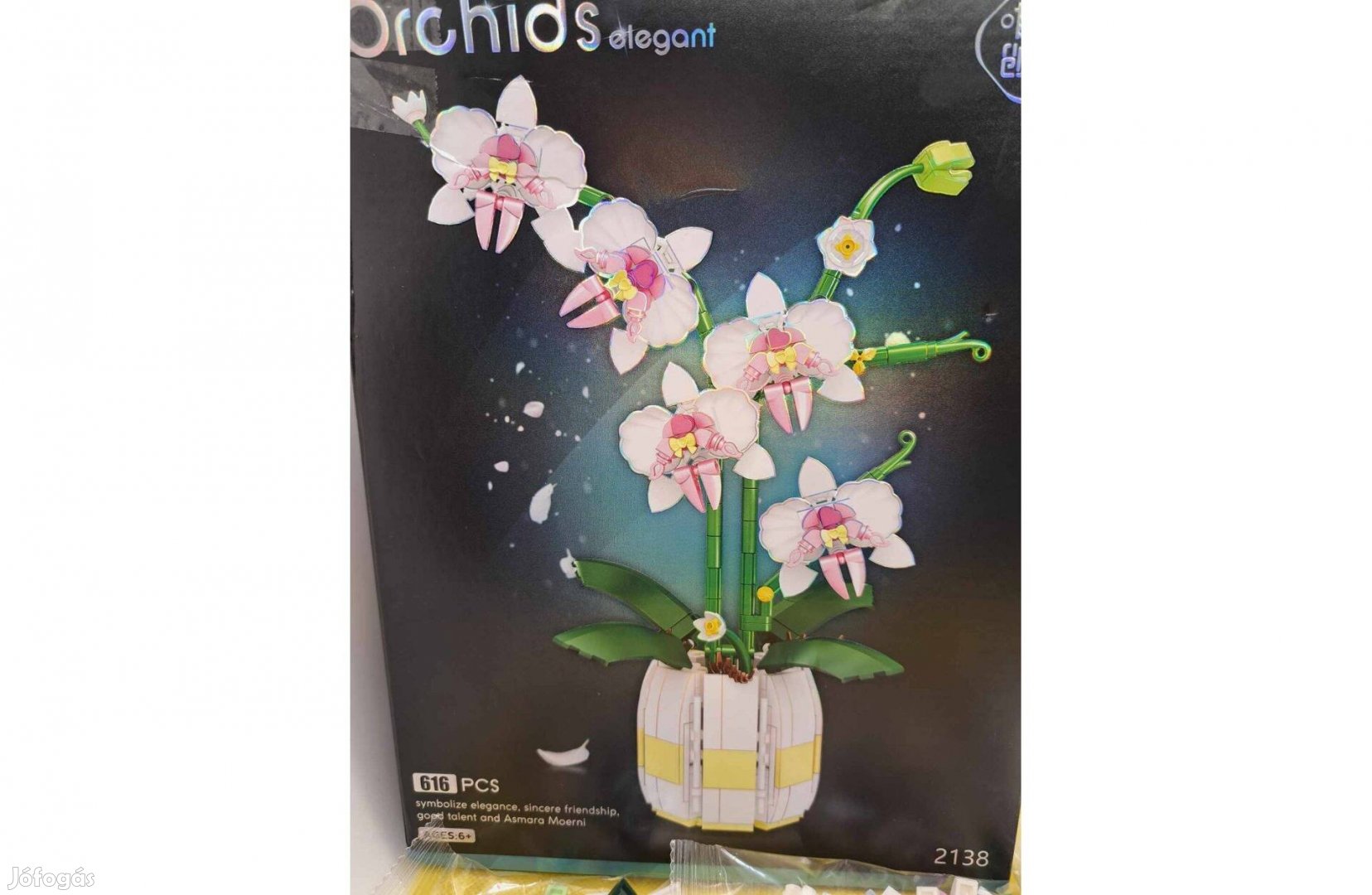 Építhető Orchidea/606-616 Darabos
