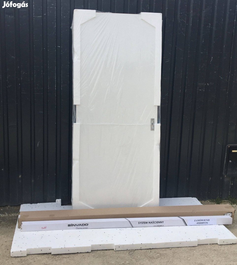 Építkezésből megmaradt "Standard door" dekor fóliás toló ajtó fehér s