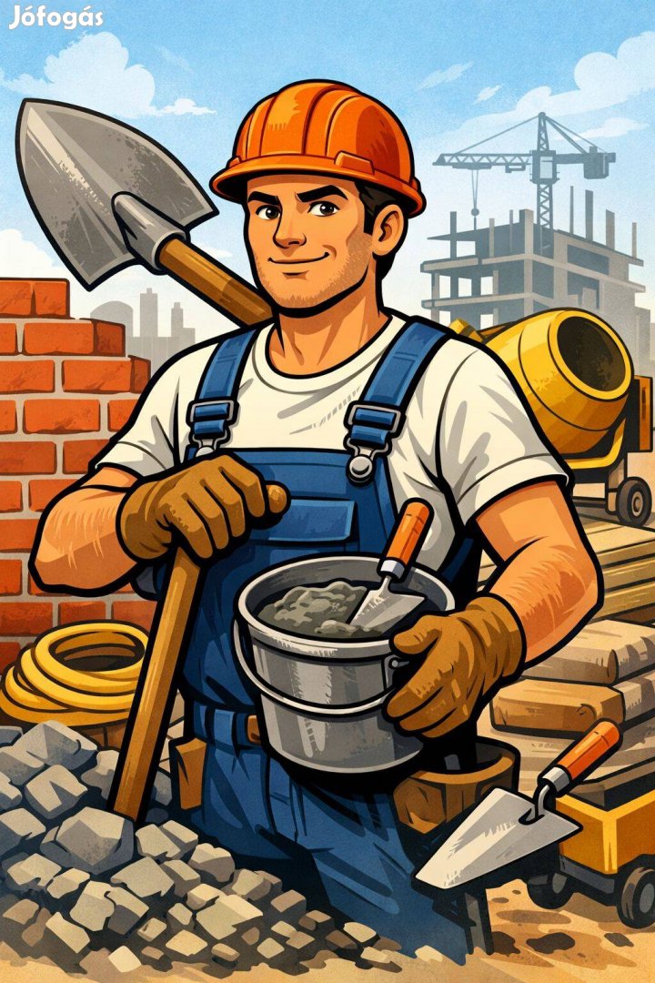 Épitőiparban járatos segédmunkást keresek, alkalmi