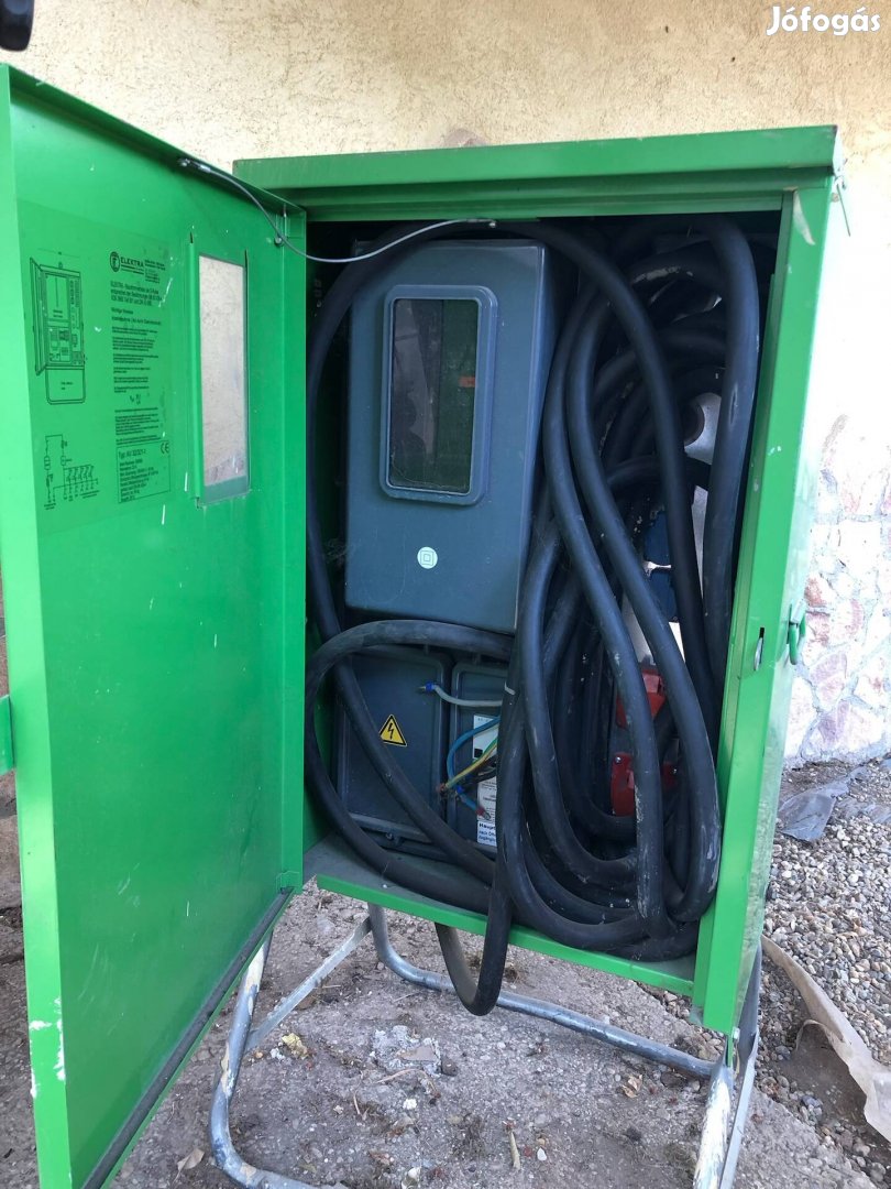 Építőipari felvonulási kapcsolószekrény