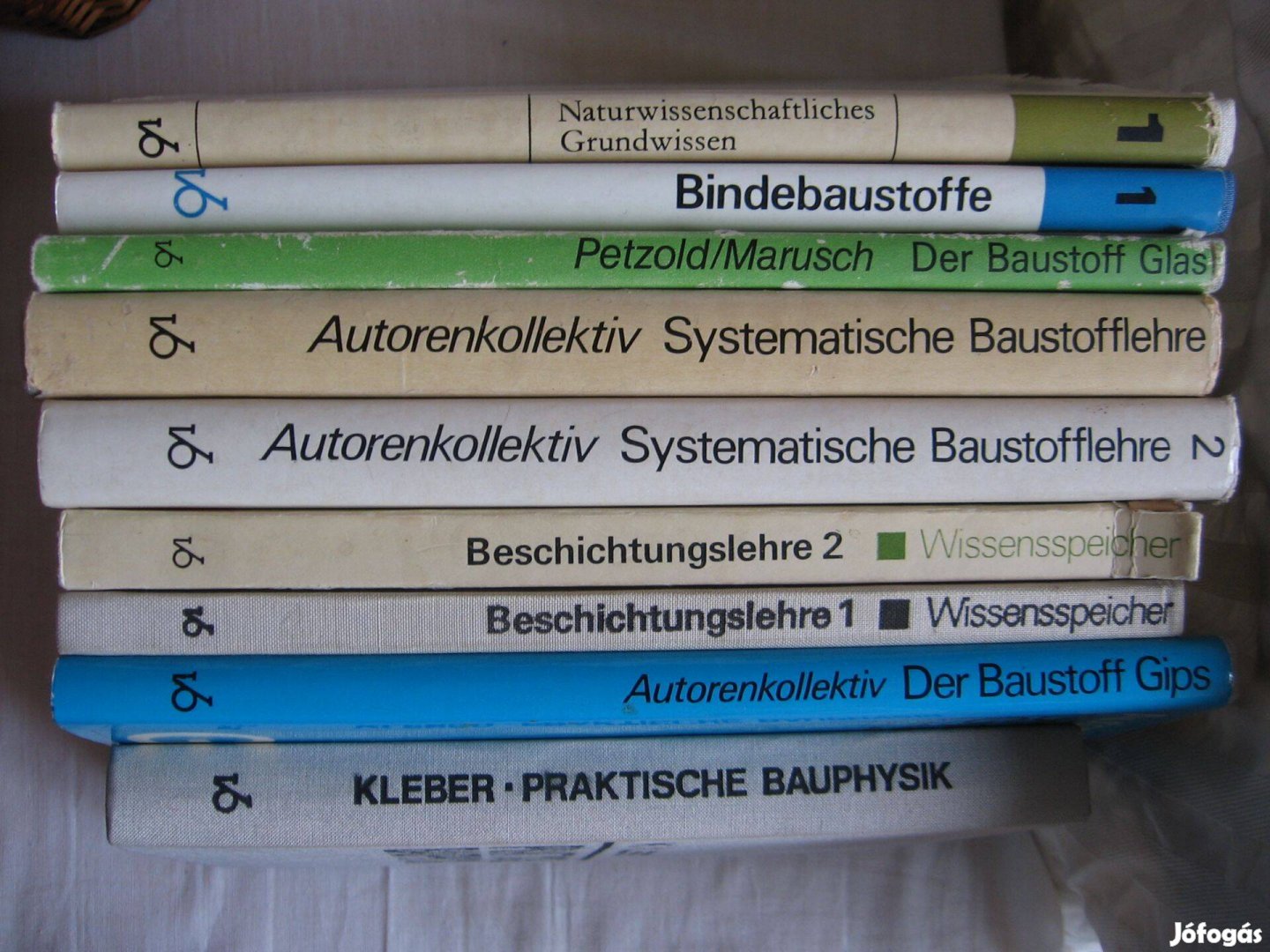 Építőipari kézikönyvek német nyelven