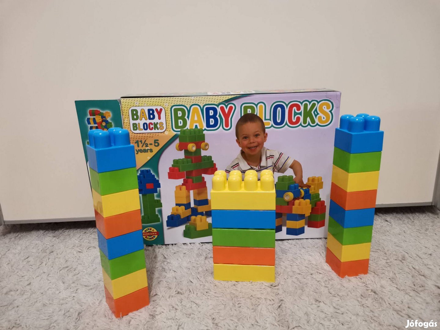 Építőkocka Baby Blocks 21 db eladó!