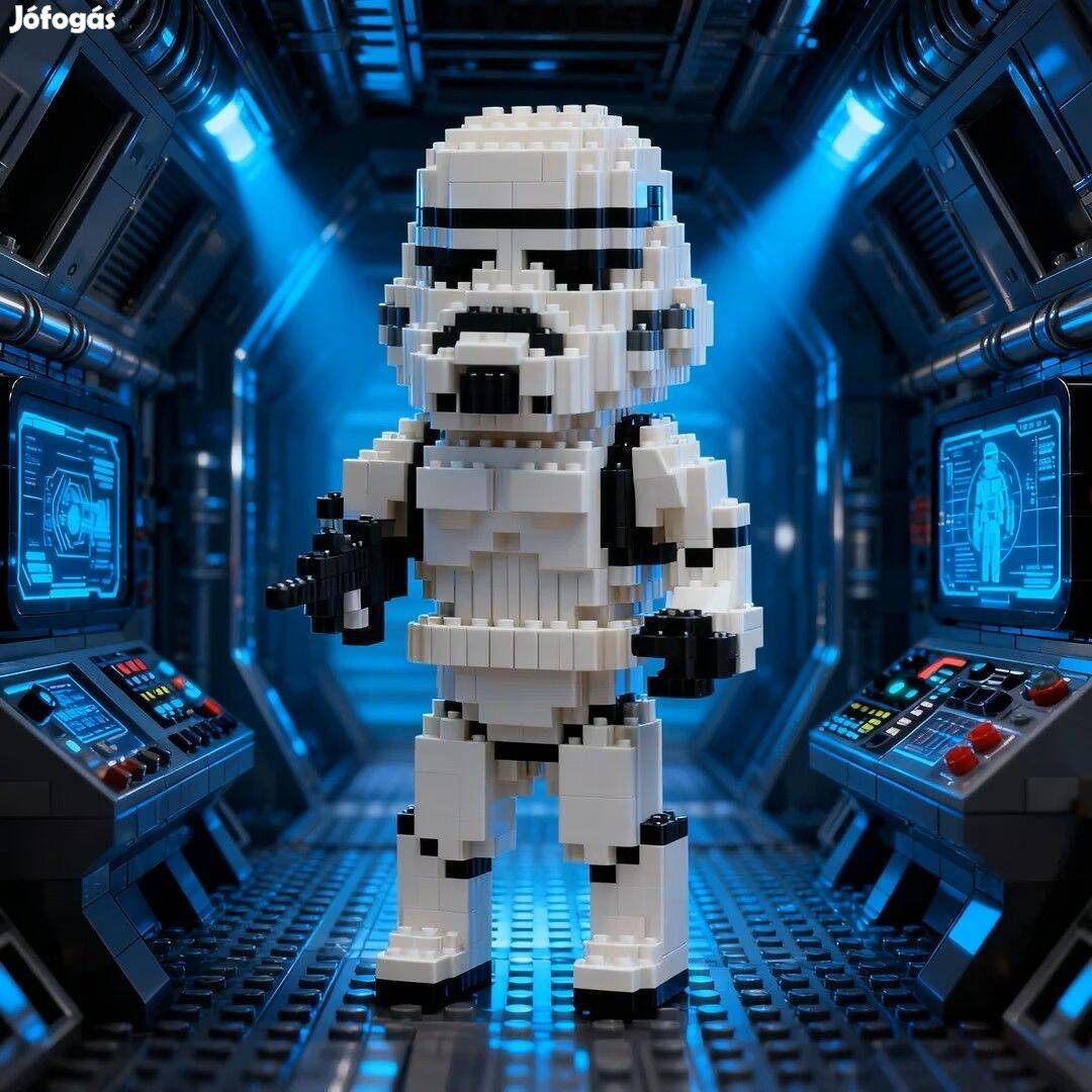 Építőkocka - Star Wars Stormtrooper bontatlan dobozban
