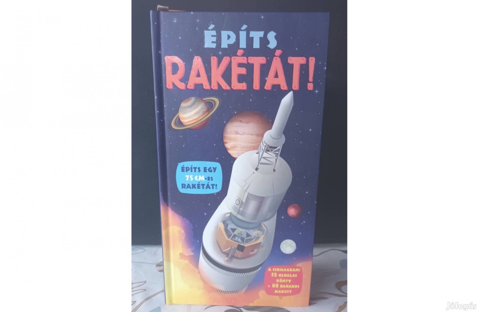 Építs rakétát könyv + makett