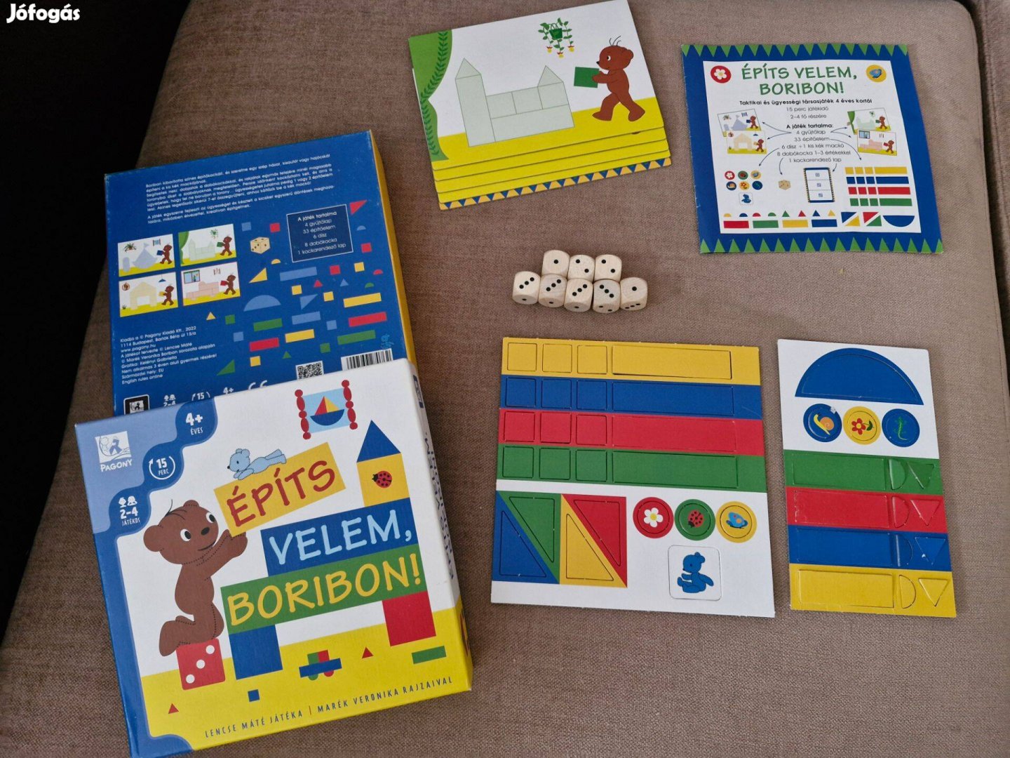 Építs velem, Boribon! társasjáték
