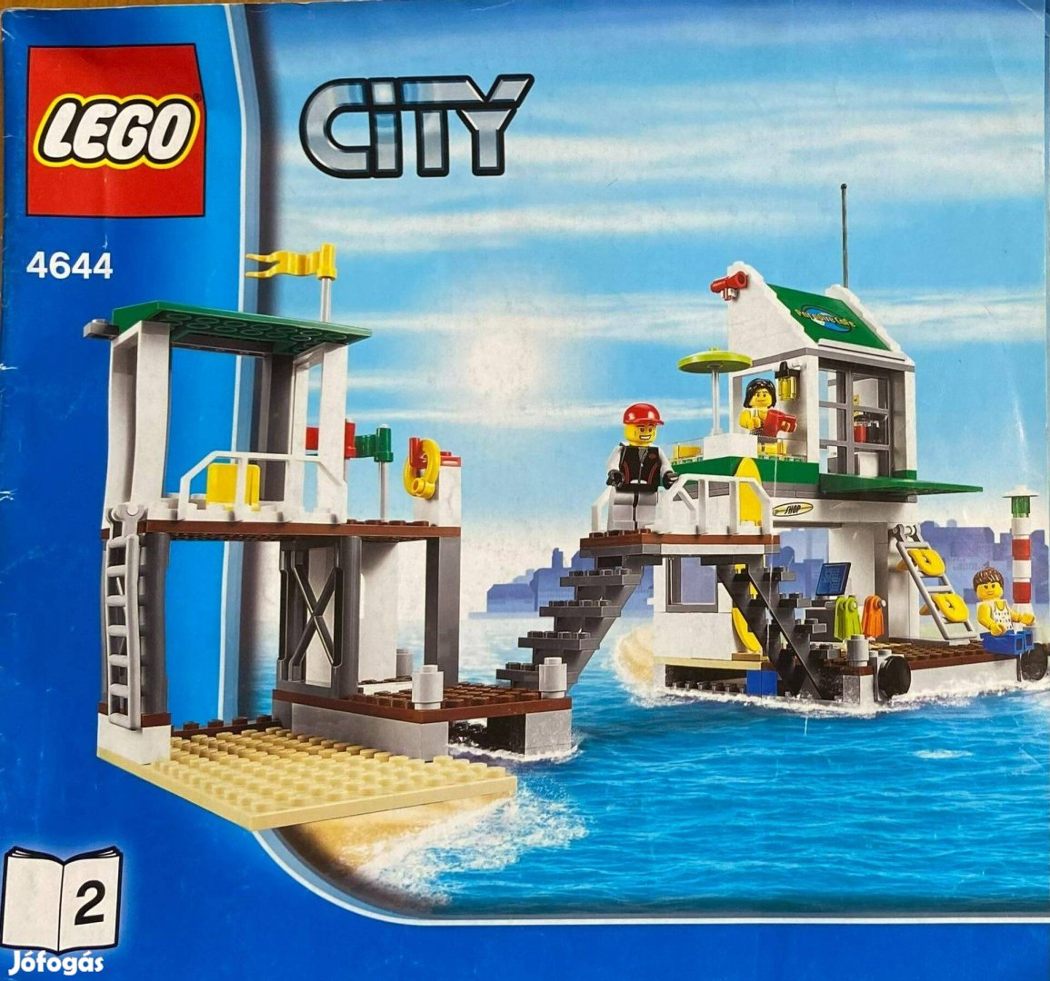 Építsd újra! LEGO 4644 Kishajó kikötő!