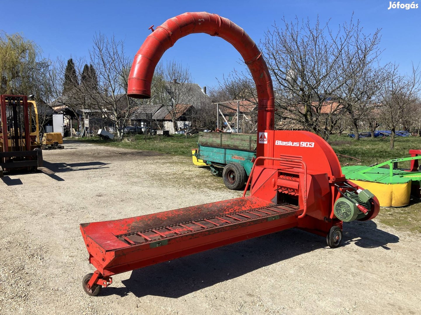 Epple Blasius 903 ágdaráló gallydaráló