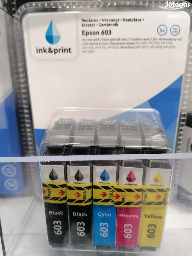 Epson 603 5 színű tinta új, chipes eladó