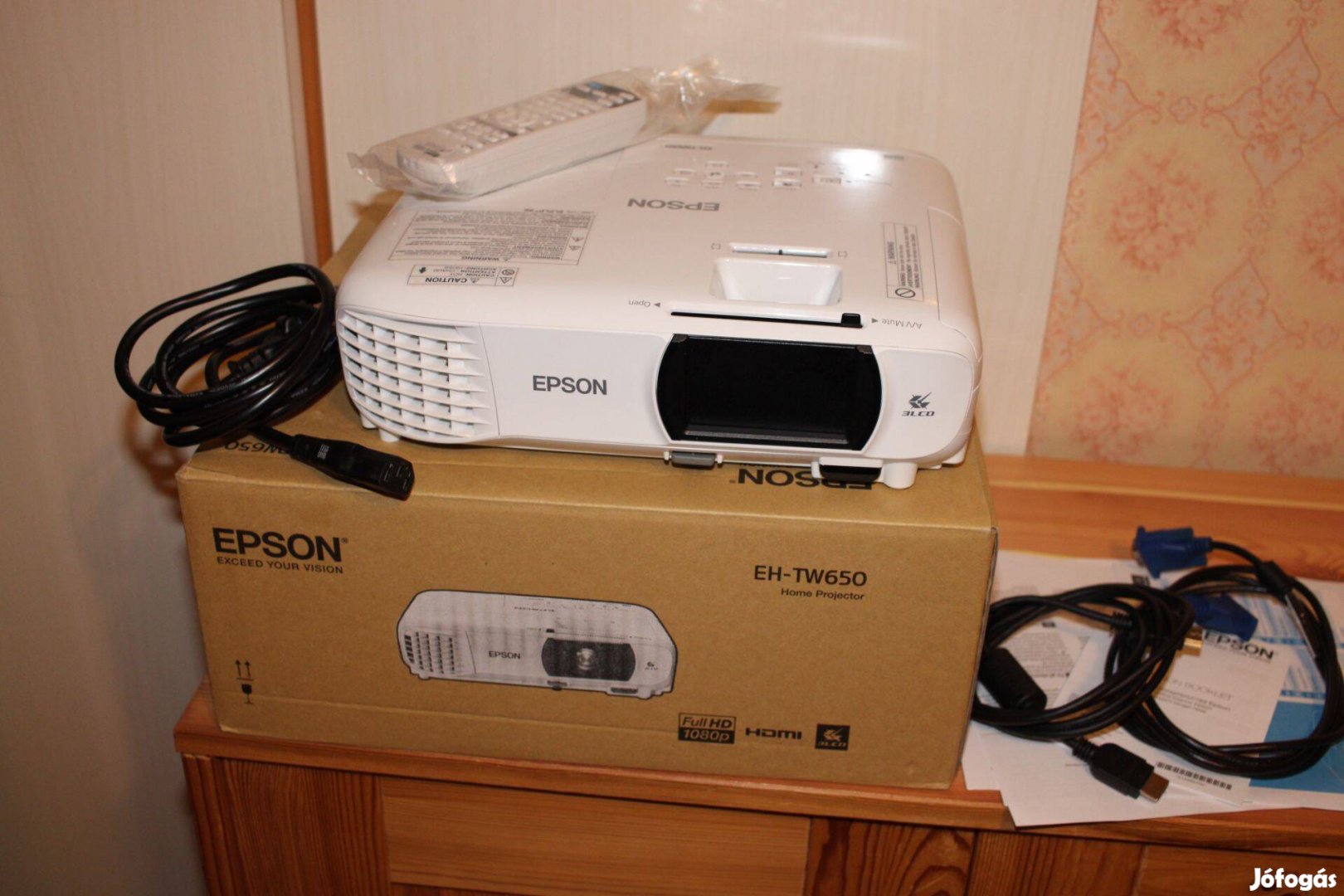 Epson EH-TW650 Csak 50 lámpaórával, Szállítás egyeztetés