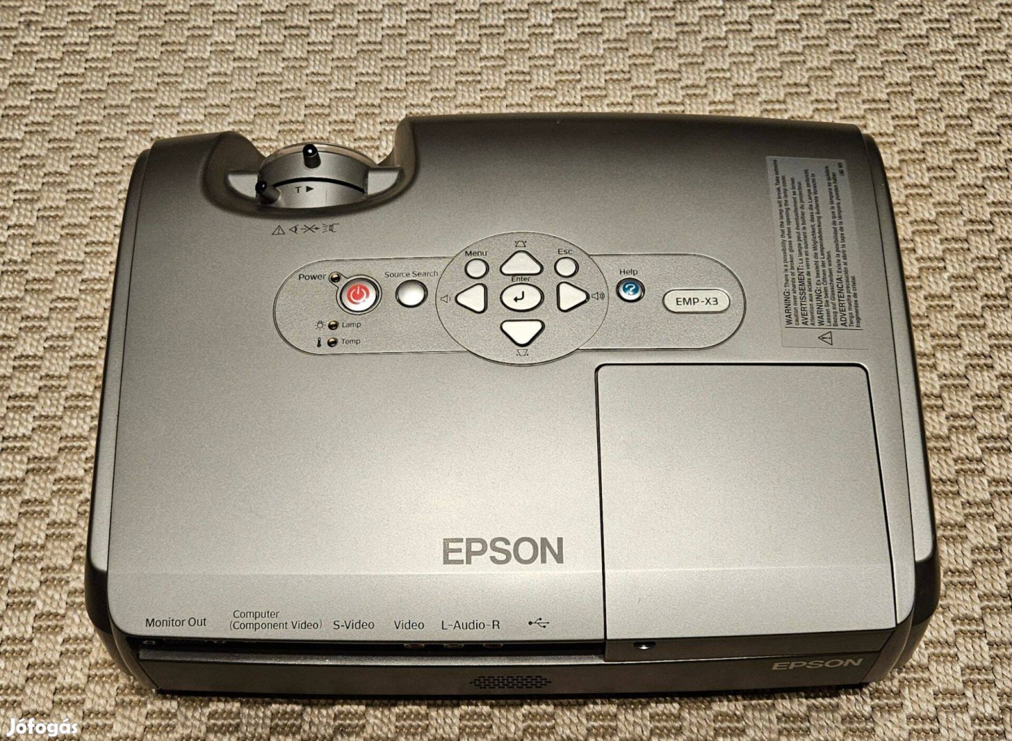 Epson EMP-X3 projektor szép állapotban eladó