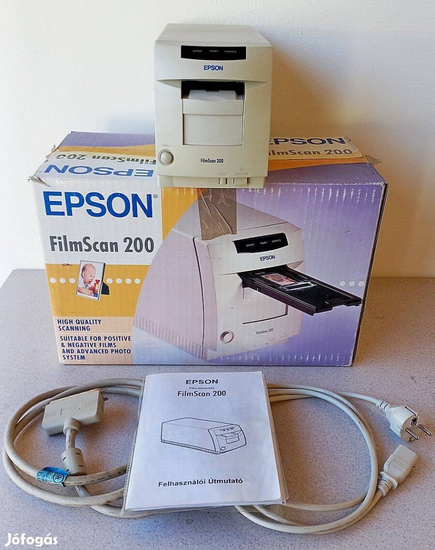 Epson Filmscan 200 újszerű, dobozával eladó