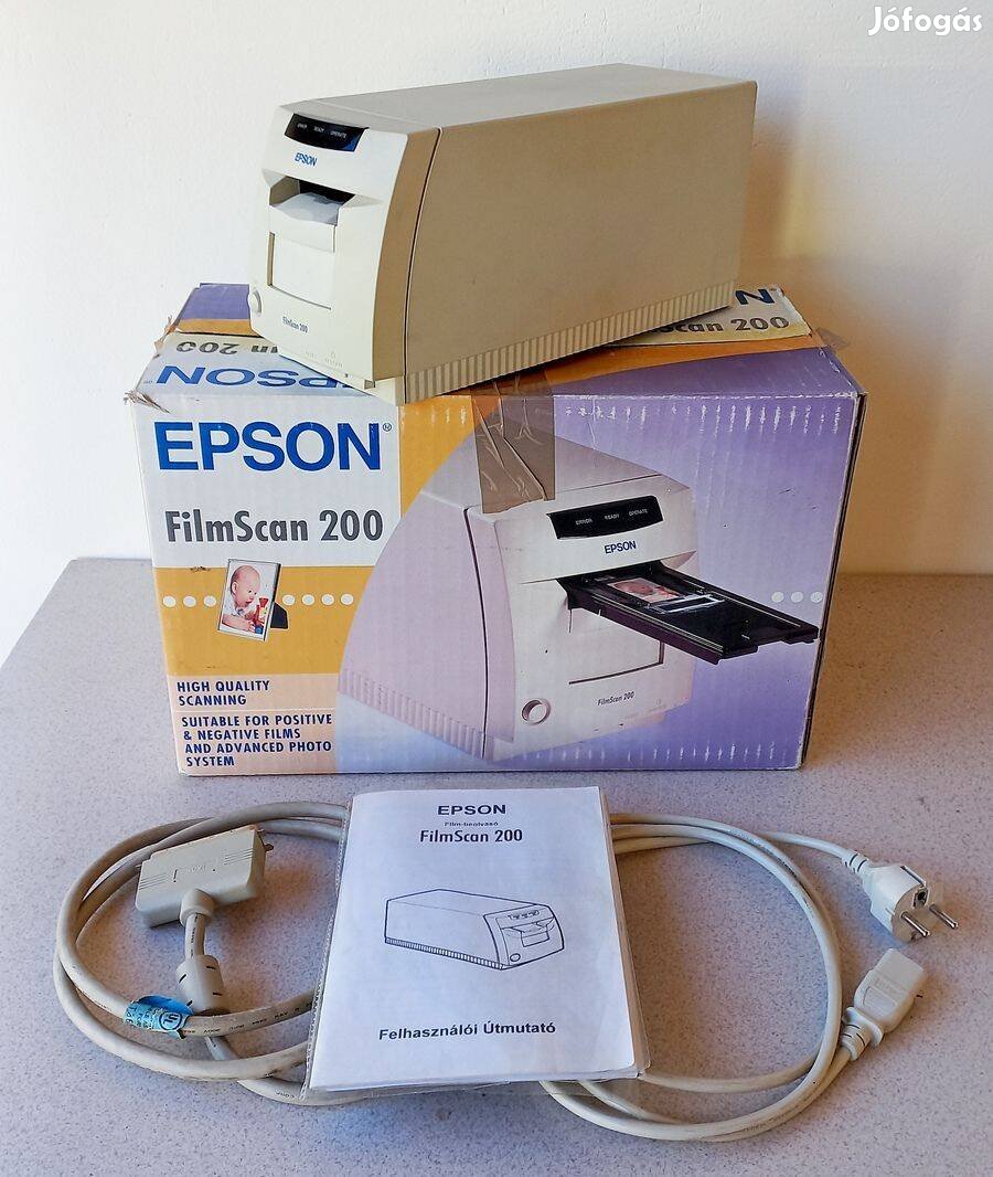 Epson Filmscan 200 újszerű, dobozával eladó