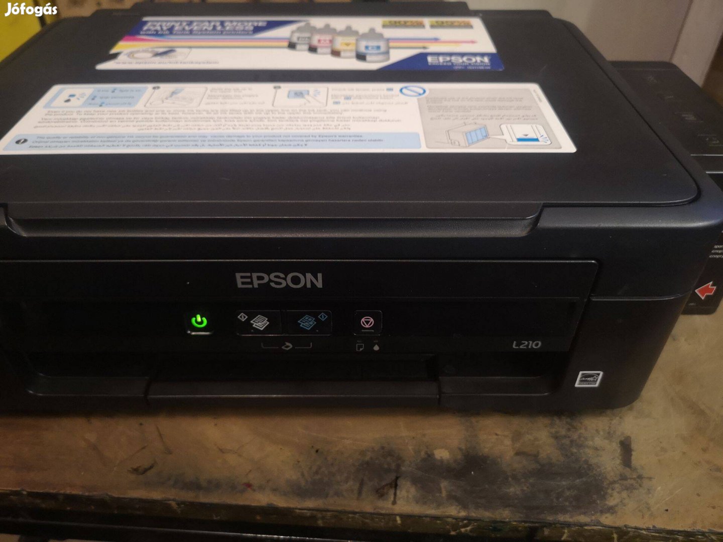 Epson L210 külsőtartályos tintasugaras nyomtató - másoló - szkenner