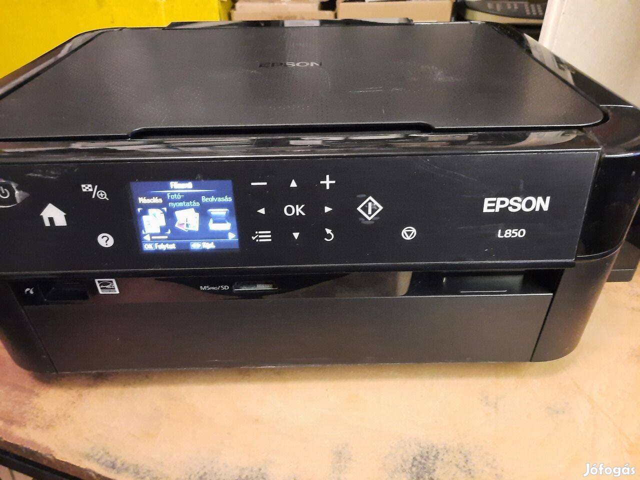 Epson L850 külső tartályos, tintasugaras fotó nyomtató - másoló sz(2