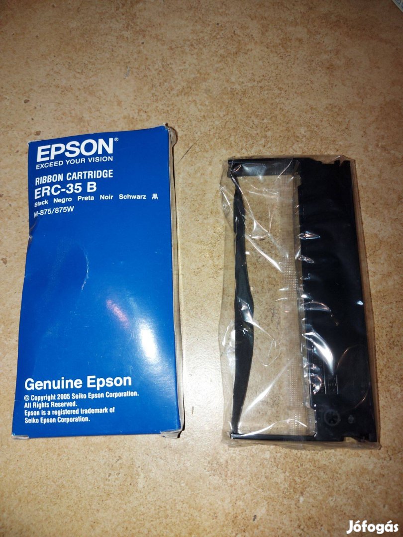 Epson Ribbon cartridge ERC-35 B Új 2900Ft Veszprém