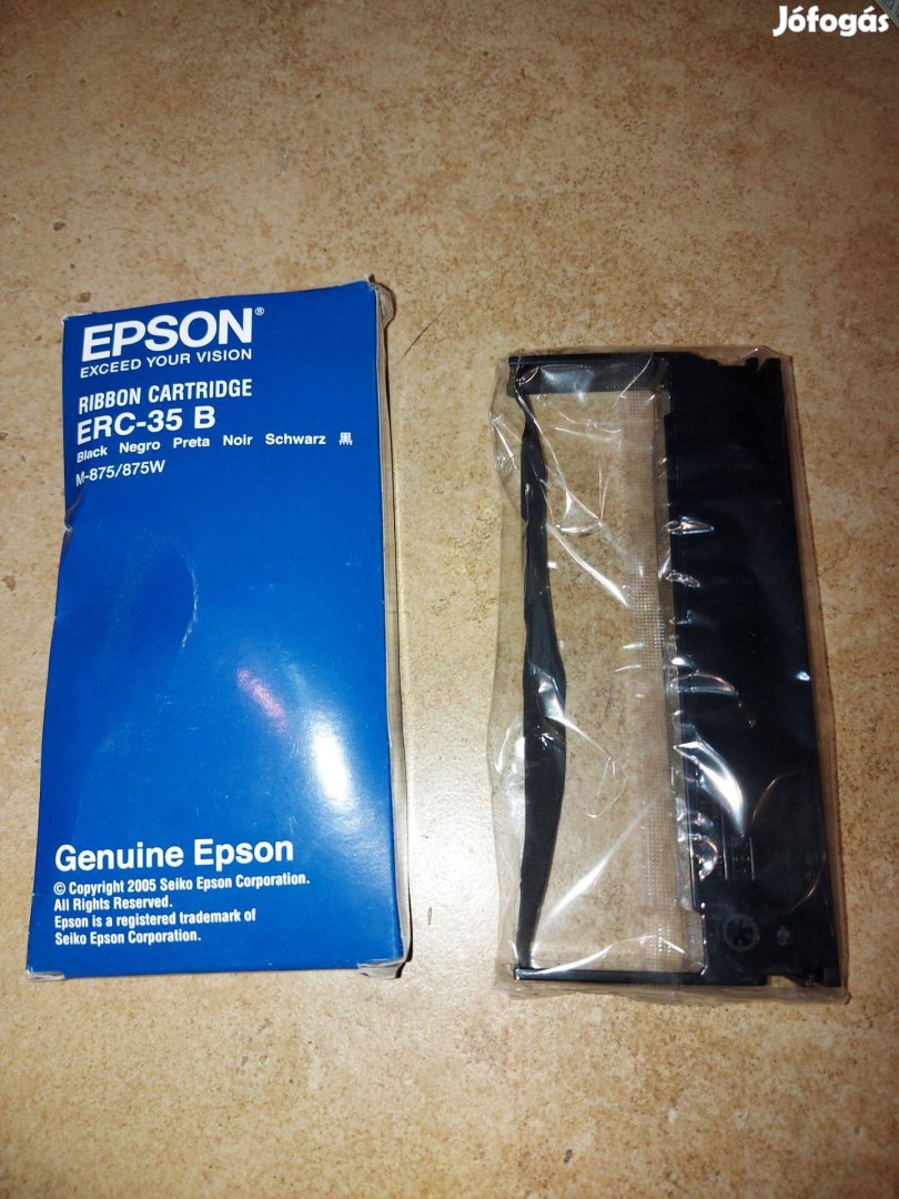 Epson Ribbon cartridge Új ERC-35 B 2500Ft Veszprém