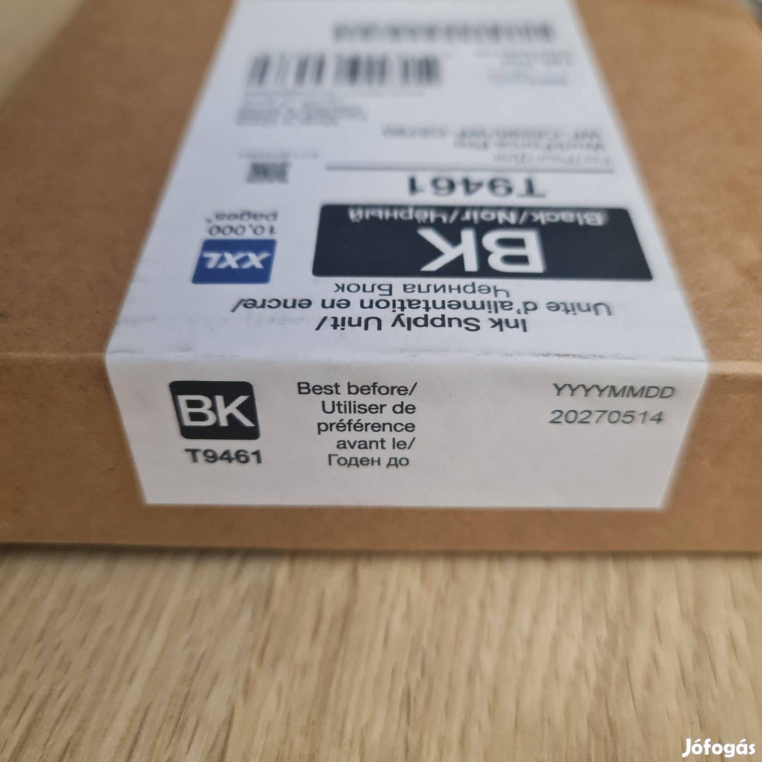 Epson T9461 fekete eredeti tintapatron (C13T946140)