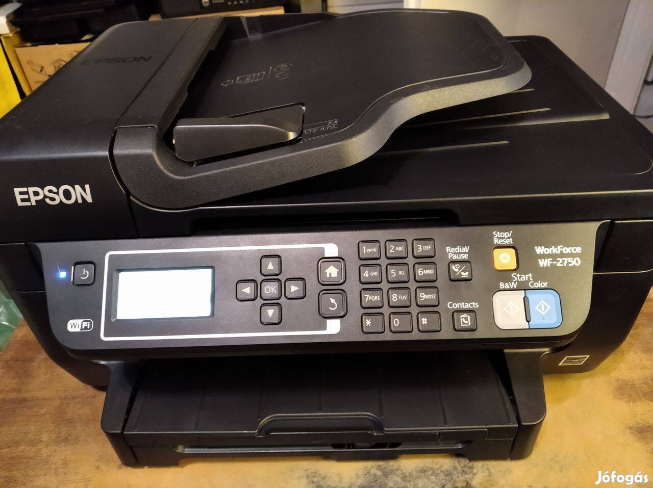 Epson WF-2750 színes, wifis tintasugaras nyomtató - másoló - szkenner