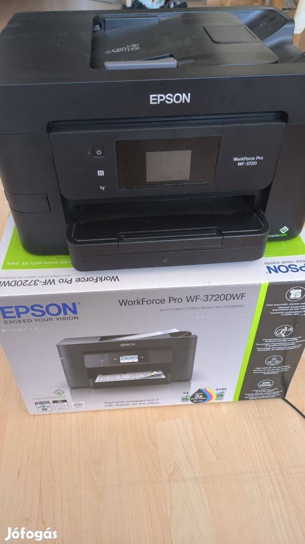 Epson Workforce Pro wf-3720 multifunkciós nyomtató (fax is)