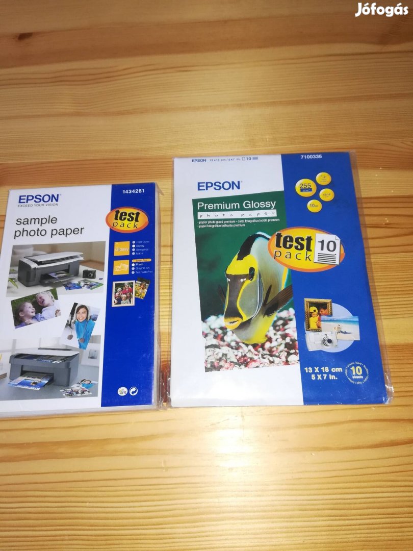 Epson fényes fotópapir