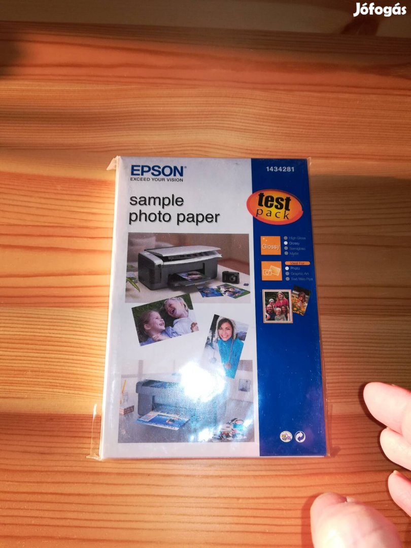 Epson fényes fotópapir