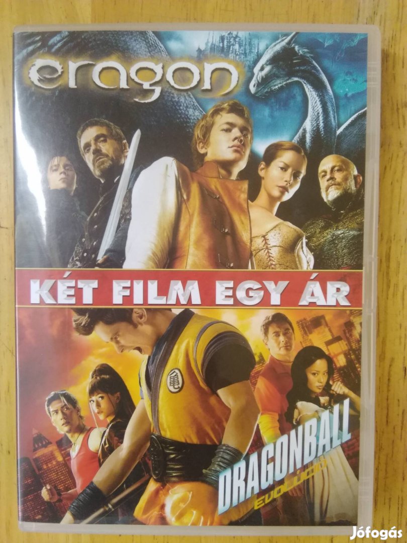 Eragon + Dragonball evolúció twinpack dvd 