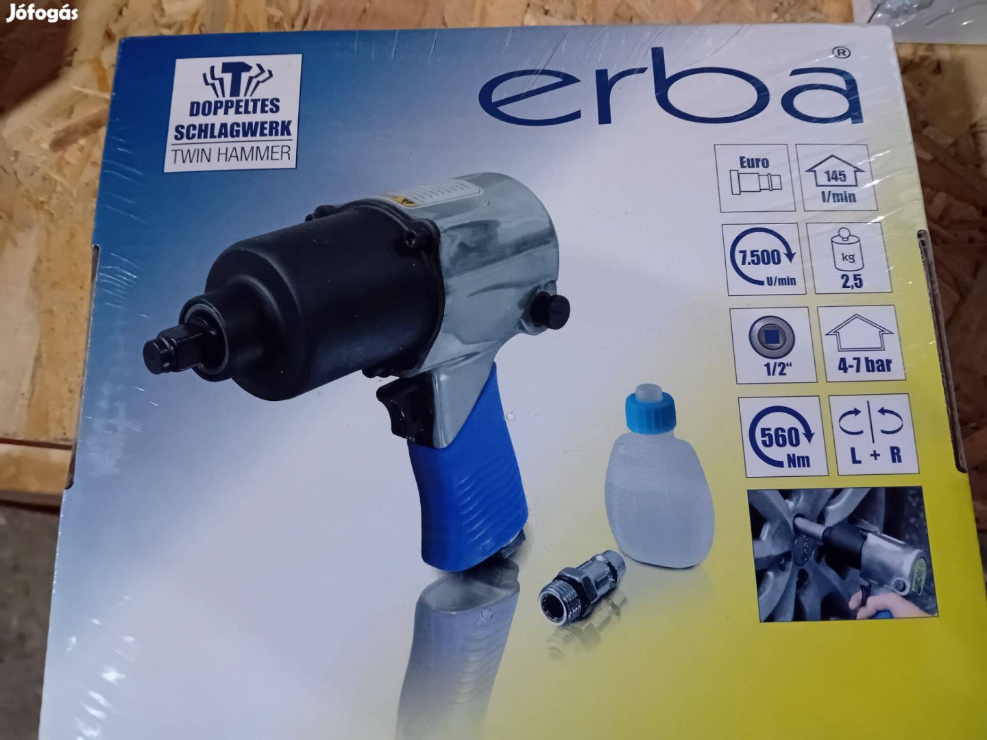 Erba Légkulcs 1/2" 560Nm 18022