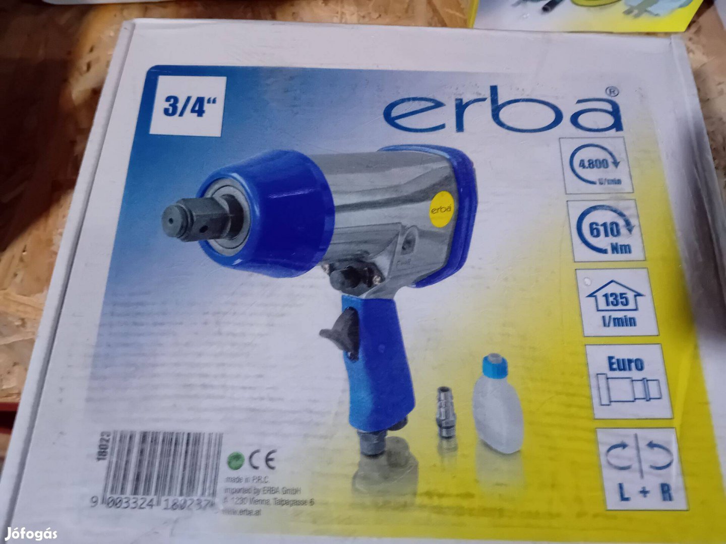 Erba légkulcs 3/4" 610Nm 18023