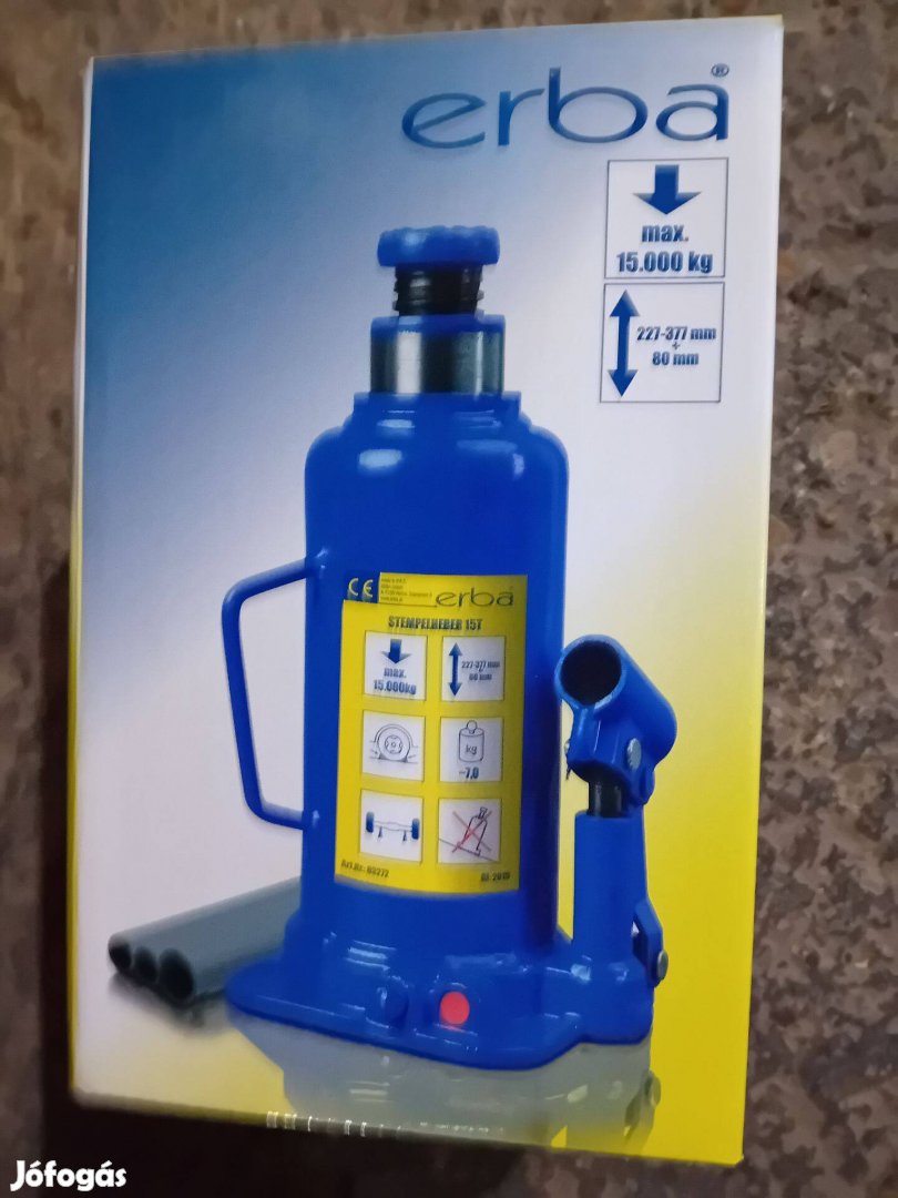 Erba palackemelő, 207-402mm, 5T (03269) Új!