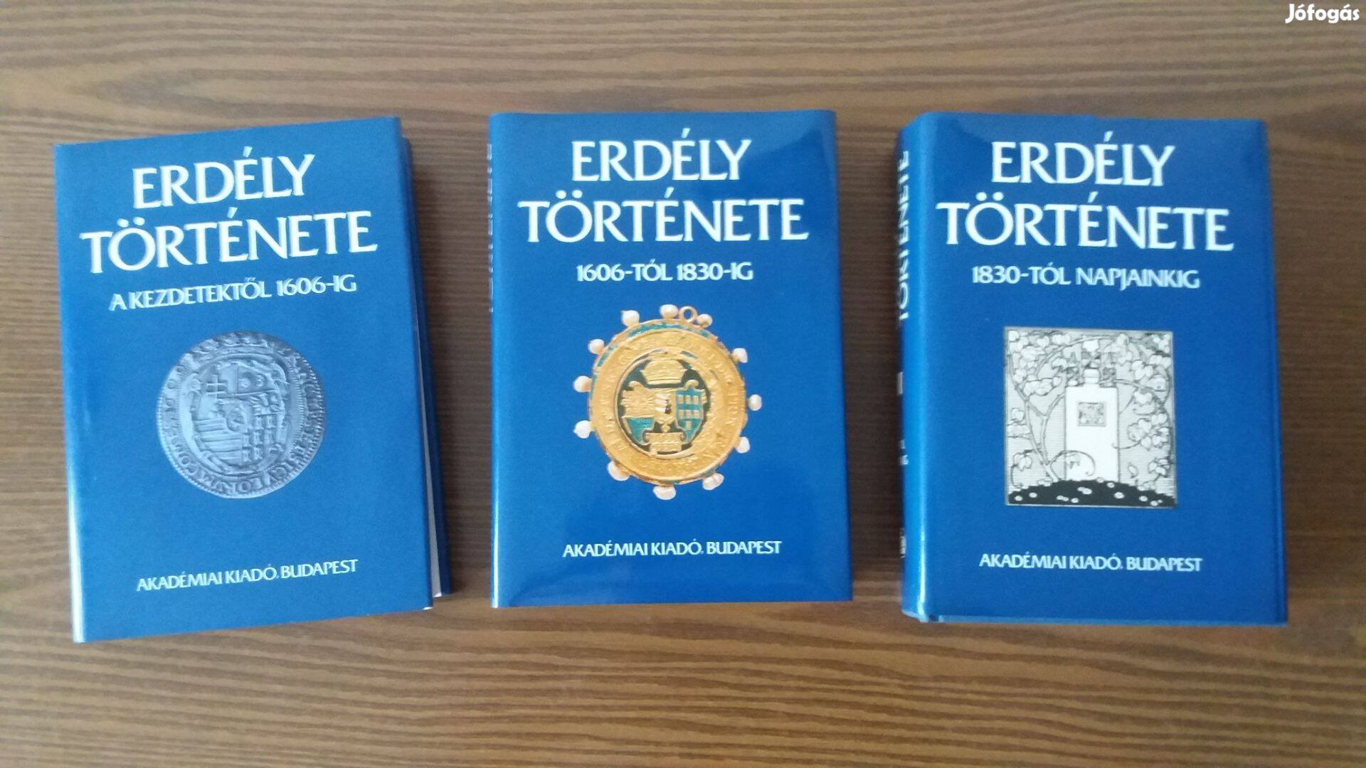 Erdély története - 3 kötet (3700 oldal)