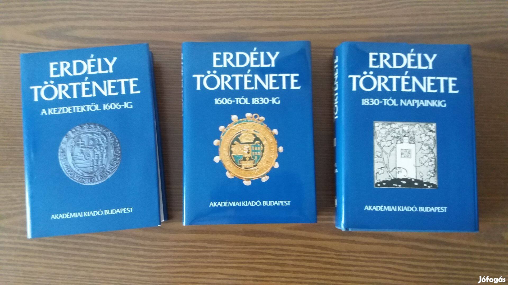 Erdély története - 3 kötet (3700 oldal)