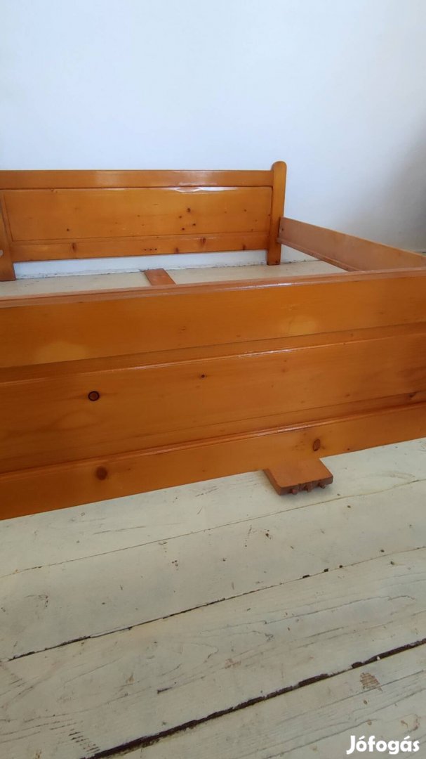 Erdélyi fenyő franciaágy keret 