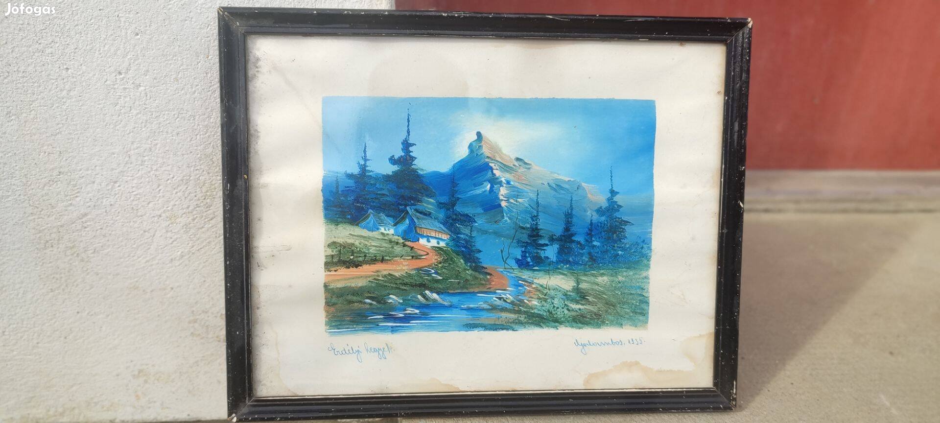 Erdélyi hegyek , festmény
